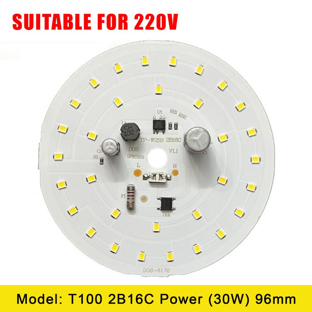 1 Piece Led Panel Light Ac220V Driver-Free 15W 18W 24W 40W 50W 60W For Ceiling Light Source Square Round Pcb Board Panel Light