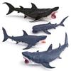 Children's Cognitive Marine Animal Toy - Megalodon Shark Model, PVC Ornament
