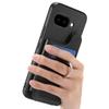Etui do Google Pixel 9a z uchwytem na karty i podstawką Skóra + TPU + PC Pokrowiec na telefon