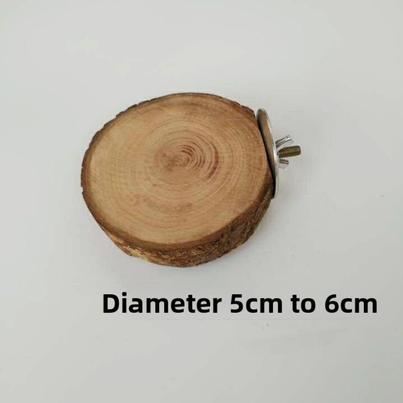 

Dried Apple Wood Jump Platform, Totoro Teething Toy Squirrel Jump Platform, Hamster Platform Springboard, Solid Wood Ladder Diameter: 5 to 6cm