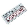 3D Metal Sticker REDNECK EDITION Car Rear Trunk Body Emblem Badge Sticker Fit for J/e/e/P Wrangler Grand Cherokee Patriot Ford F-150