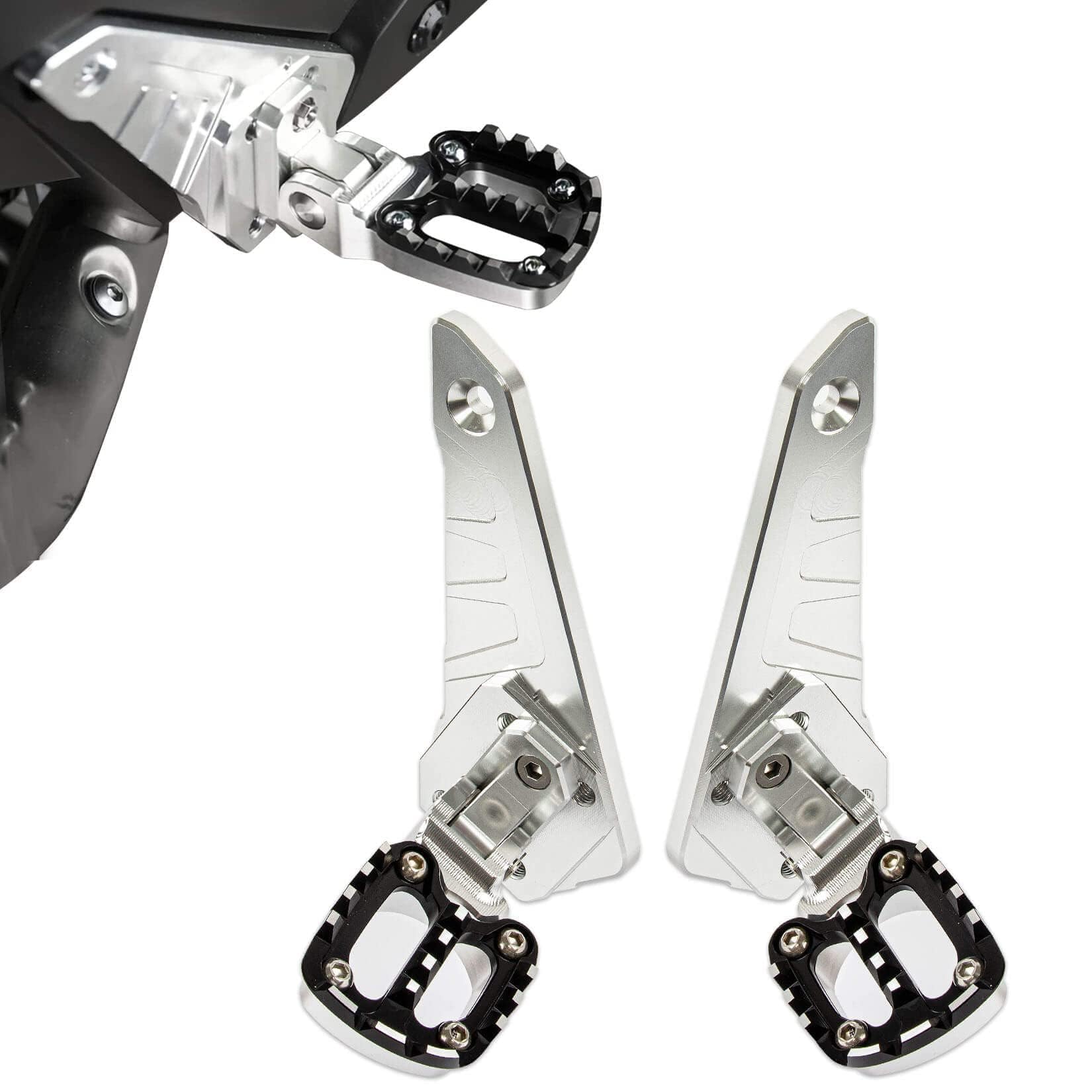 

Подножка мотоциклетная PSLER® Универсальная подножка Подножка Подножка Передняя подножка Для Honda чёрный