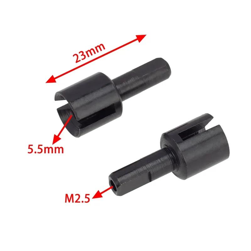 4 Pcs Steel Gearbox Joint Cup Diff Cup for Tamiya TT01 TT02 TT01D TT01E DF-02 M05 M06 1/10 RC Car Upgrade Parts