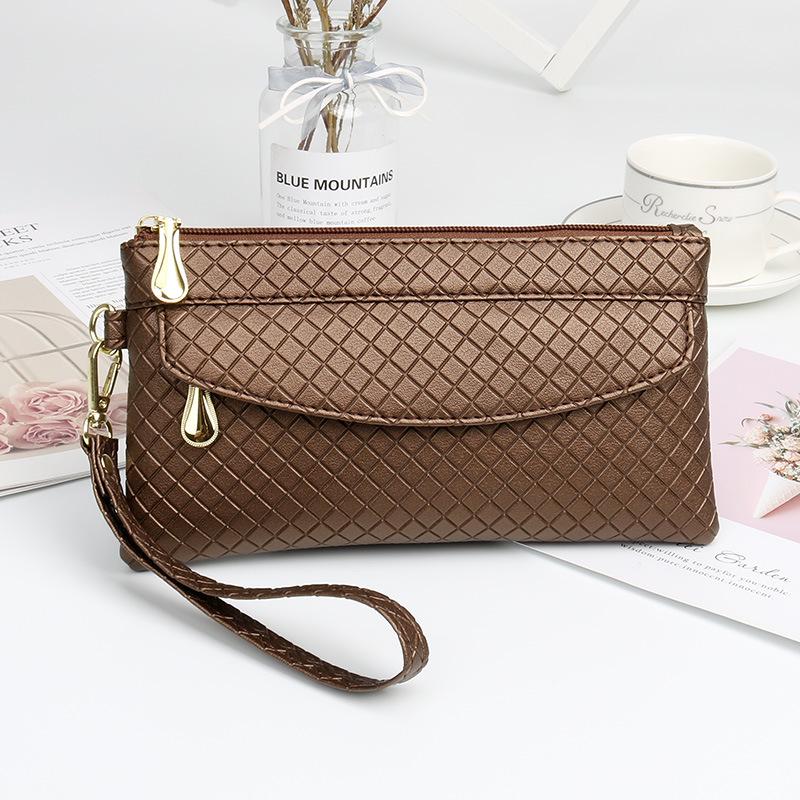 Korean Style Women's Clutch Handbag - Mini Cell Phone & Coin Purse