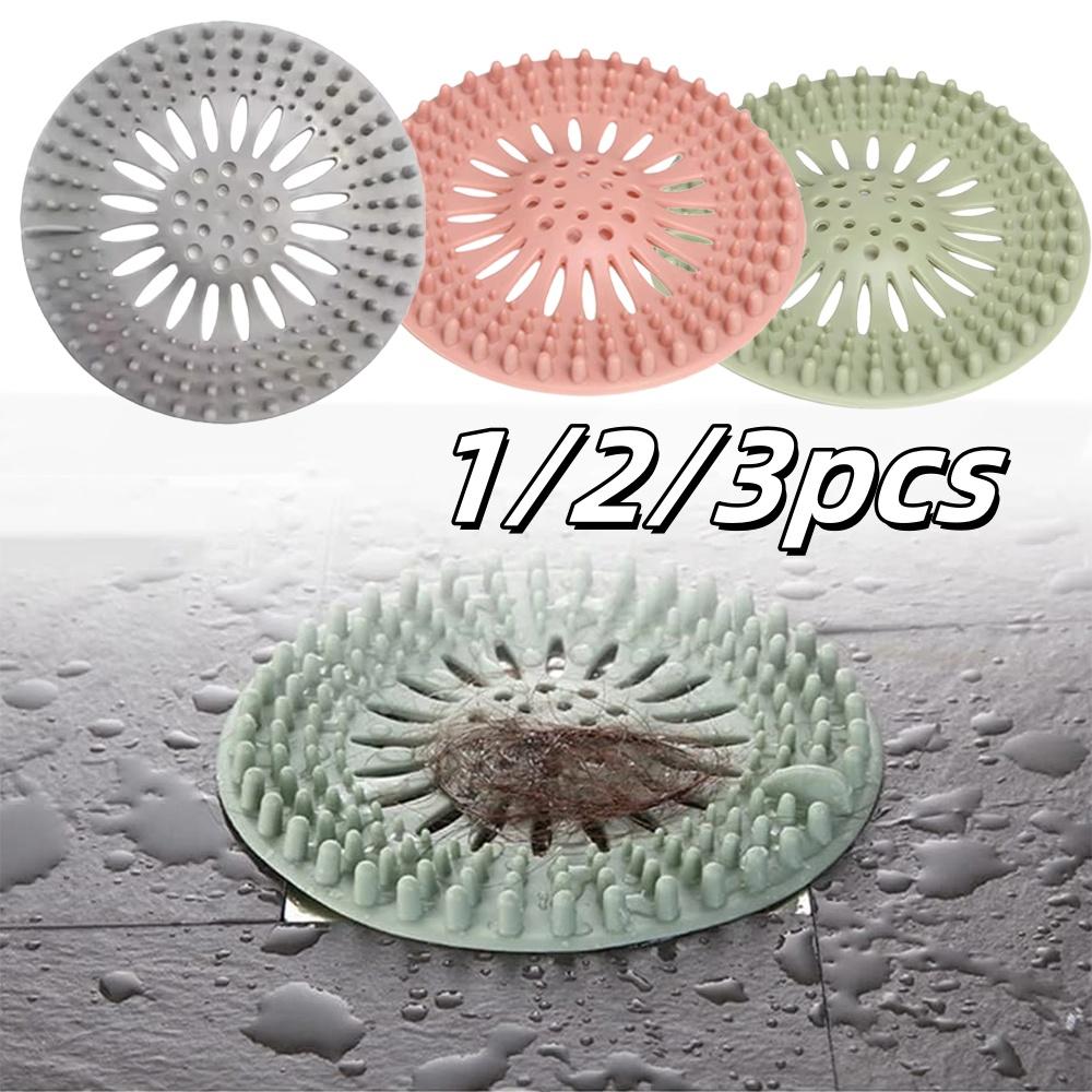 1-3 Stück Haarfilter Spüle Anti-Blockier-Sieb Deodorierend Silikon Für Badewanne Dusche Boden Küchenspüle Sieb Haarfalle Werkzeuge
