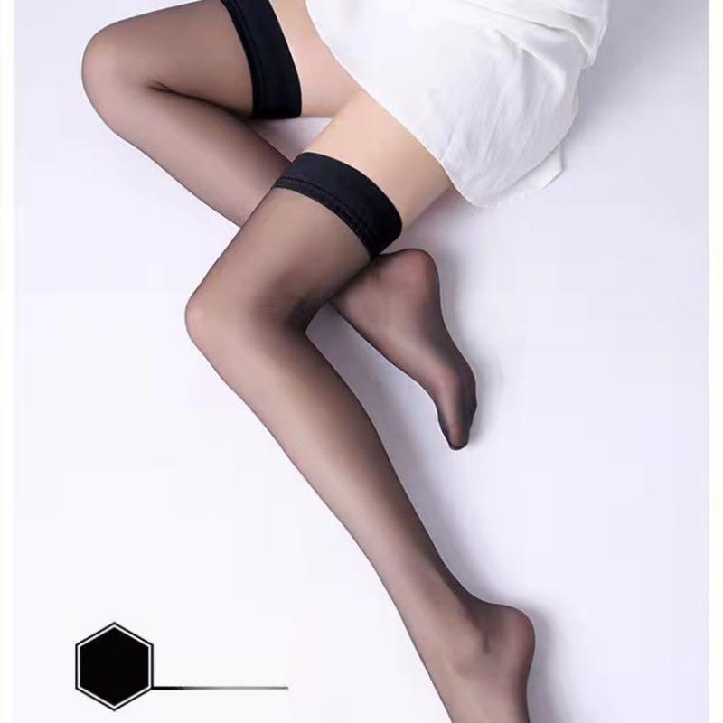 Stockings Free Stockings Ladies Summer Ultra-thin Sexy Lace High Tube Large Size Over-the-knee Socks