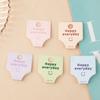 50Pcs Colored Letters Fold Packing Cardboard Display Cards For Handmade Necklace Headwear Hairband Jewelry Display Tag Cards
