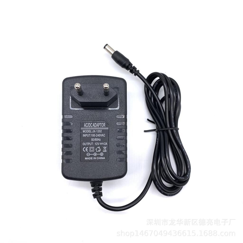 12V/2A, 9V/2A, 24V/1A, 15V/2A Multi-Voltage Switching Power Adapter - US/EU/UK/AU Plug Options