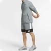Nike Dri-FIT Team Woven Smoke Grey Black Men's Training Jacket CU4954-084