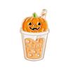 European & American Cross-border Halloween Brooch: Cute Ghost, Pumpkin, Pizza Alloy Badge for Clothing Accessories