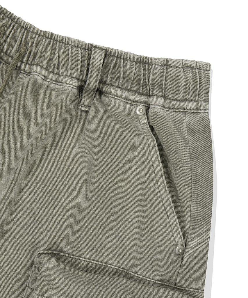 MAHAGRID Overdyed Utility Pant Khaki(Mg2Esmd110A)