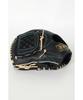 ZETT Youth Softball Glove Zero One Stage B BJGB71530F (Glove) Pitcher/Infielder, Black/Pastel (1932), Size L,