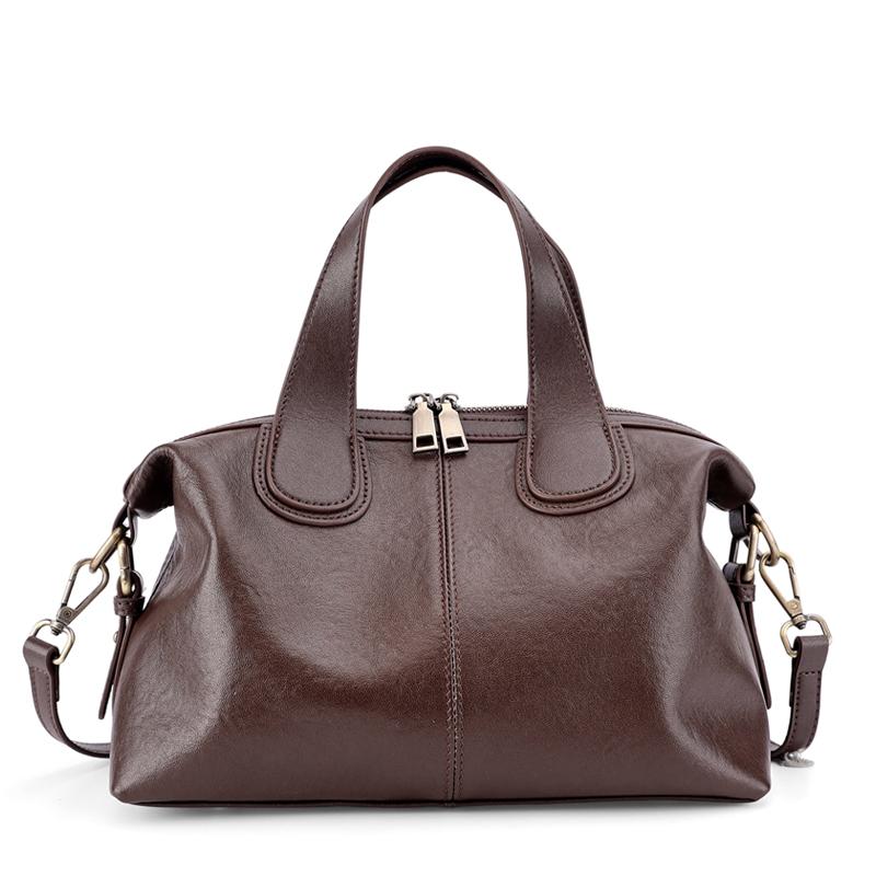 Women's new high-quality soft leather crossbody shoulder bag design cowhide handbag fashiable and luxurious leather pillow bag