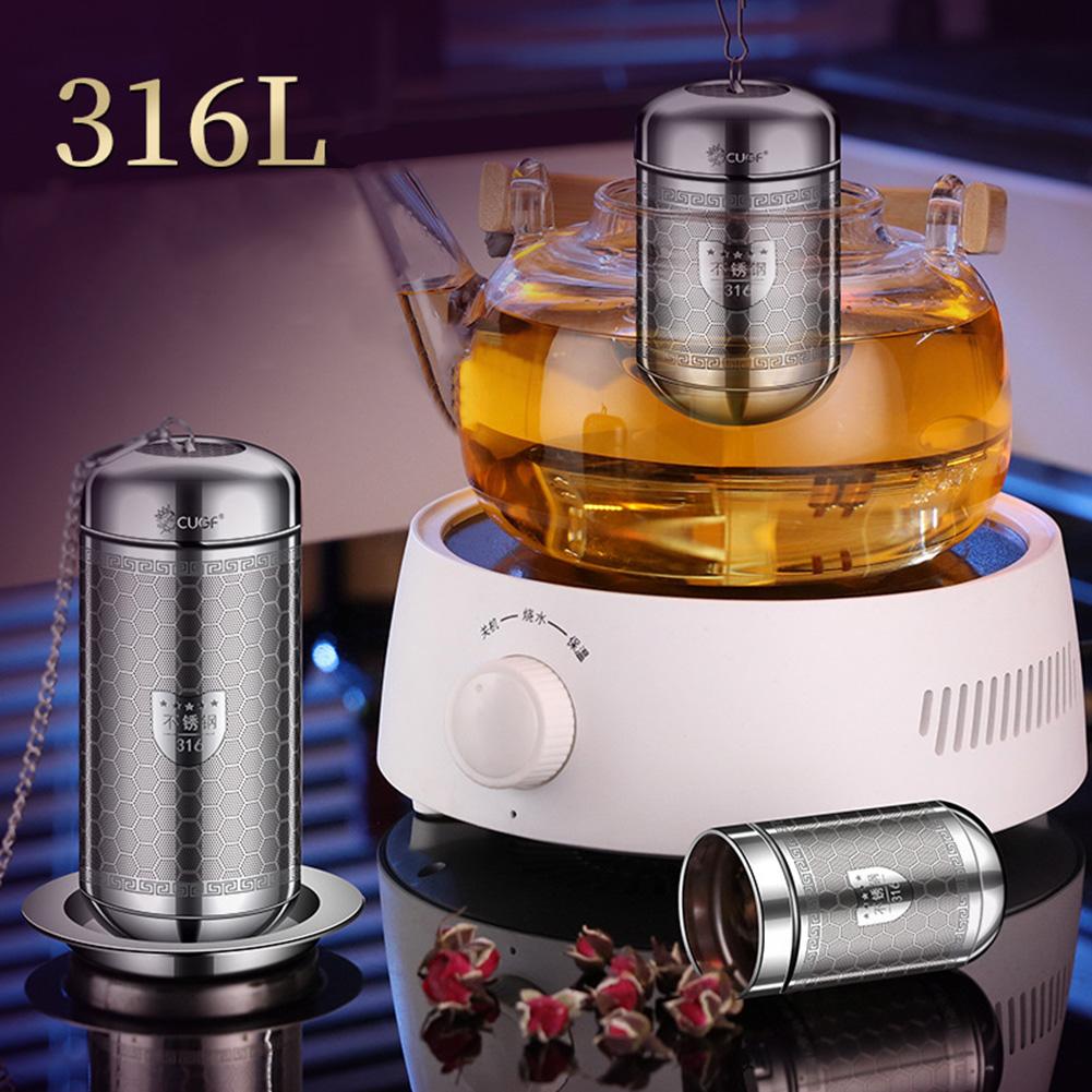 Stainless Steel Tea Infuser Tea Leaves Spice Seasoning Ball Strainer Teapot Fine Mesh Coffee Filter Teaware