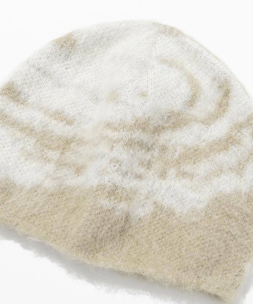 MILLO ARCHIVE Curve Jacquard Beanie [Beige]