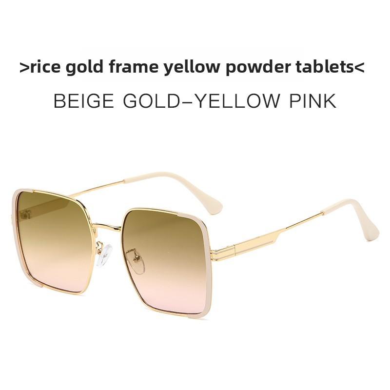 Sun Glasses Women Men Fashion Square Frame Uv400 Sunglasses For Travel And Beach