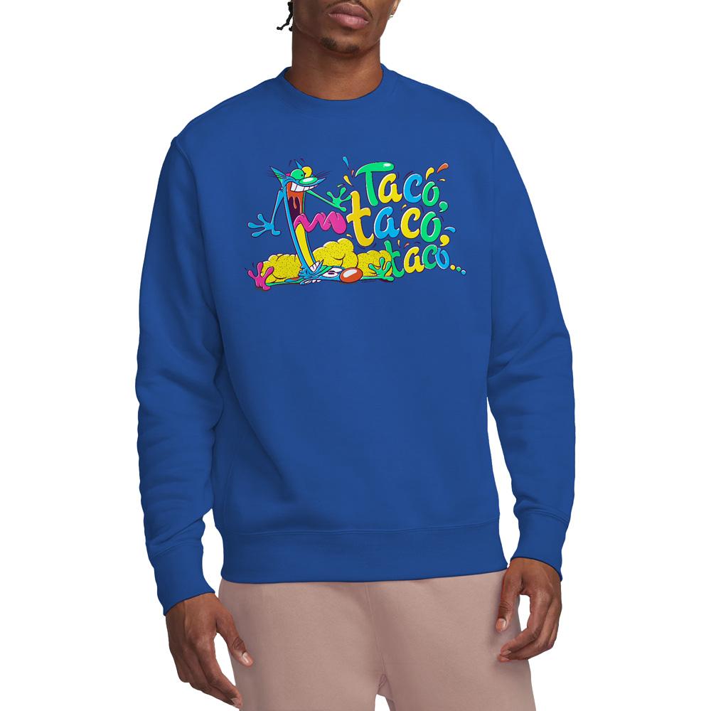 CatDog Unisex-Sweatshirt für Erwachsene, Taco Taco Taco