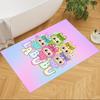 Labubu Floor Rug Office Rug Design for Bedrooms Hallway Living Rooms Foyer Anti-slip Rug Anime Office Decor Spiritual Gift