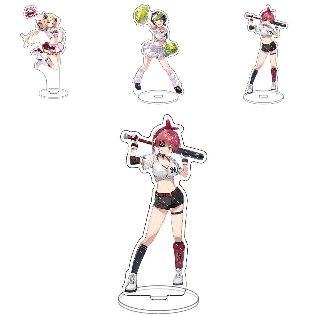 Exquisite Hololive Acrylic Stand Figure Featuring Aqua Akai Shirakami Pekora Natsuiro Inugami Sakura