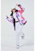 Women's Winter Ski Suit Set - Warm Snowboard Jacket and Pants