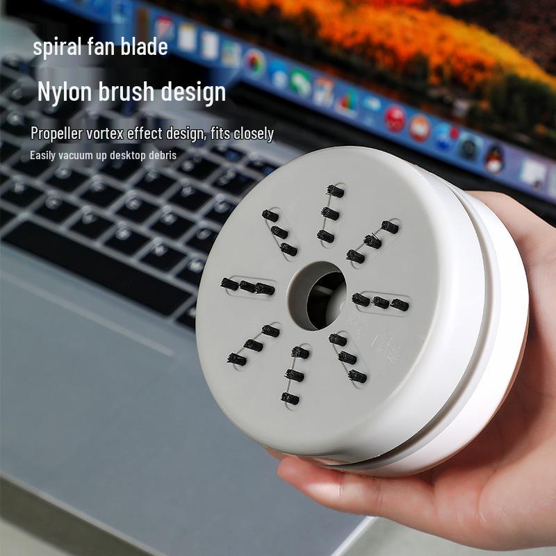 Mini Rechargeable Desktop Vacuum Cleaner for Dust and Eraser Shavings
