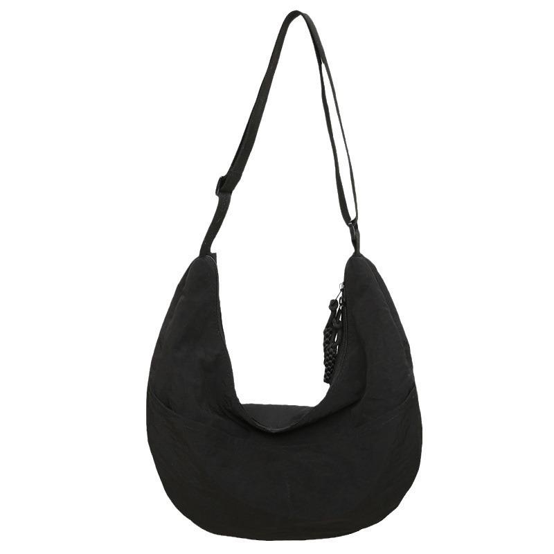 Fashion Versatile Men's and Women's Casual Bags Nylon Messenger Bags New Dumpling Bags Commuter Shoulder Bags