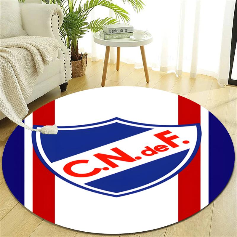 Personalized Club Nacional de Football Round Chair Office Rug - Perfect for Mat, Office Chair & More - Ideal Gift for Birthdays and Holidays