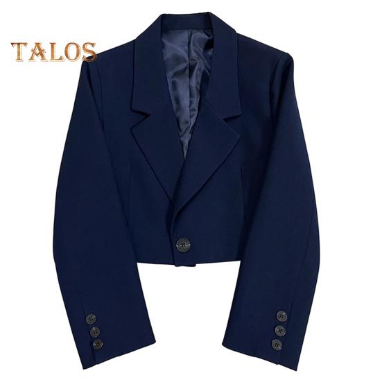 Ženy Oblek Kabát Klopa Dlouhý rukáv Krátký oblek Bunda Jednobarevné Oblek Oblek na dojíždění do práce Pracovní Kancelář Denní nošení