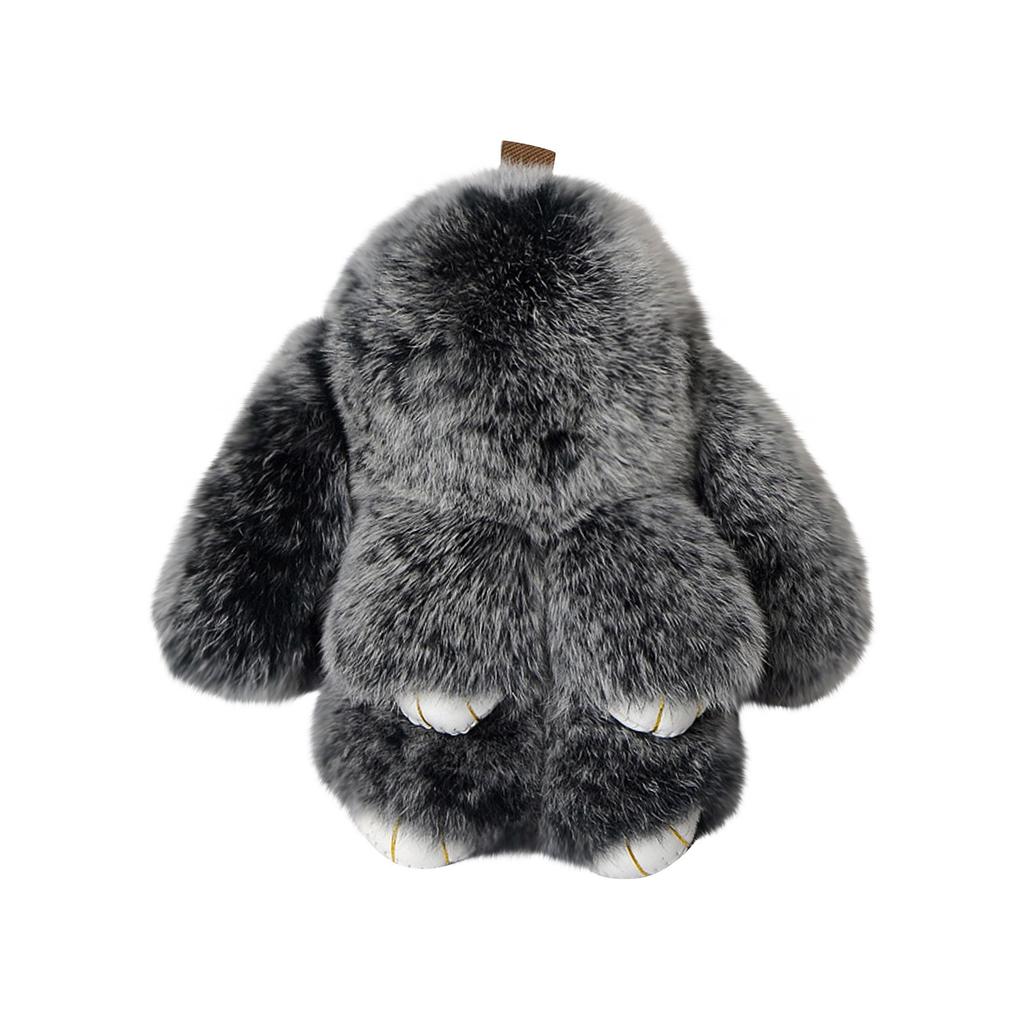 Handmade Soft Bunny Pompom Charmss, Fluffys Bunny Keychain, Faux Furs Keyring Pendant For Girls