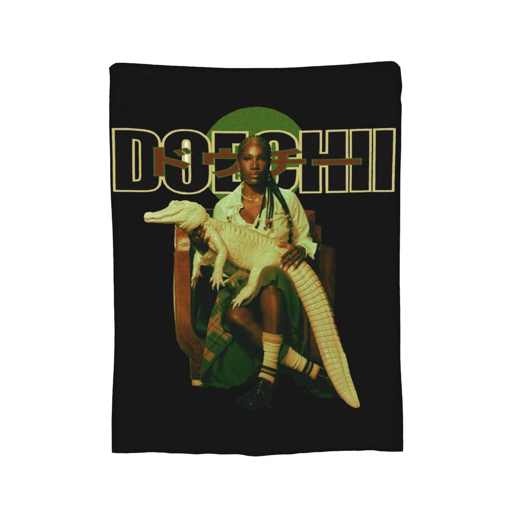 Doechii Rapper Blanket Flannel Summer  Breathable Super Warm Throw Blankets for Home Car Quilt