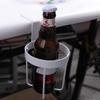 Waterproof Desktop Mug Rack Metal Cup Hanging Storage Holder Clip-on Cup Holder  Table