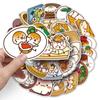 50 Cute Cartoon Stickers: Waterproof Dot Graffiti for Kids' Decor, Phone Cases, Luggage