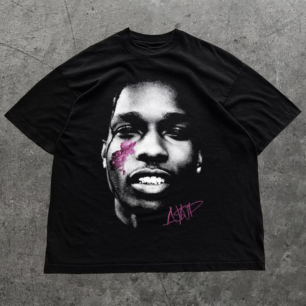 Vintage ASAP Rocky T-Shirt, ASAP Grafik-T-Shirt, Rocky Merchandise, Rap-Shirt, vintage, Unisex-Geschenk, Konzert-T-Shirt