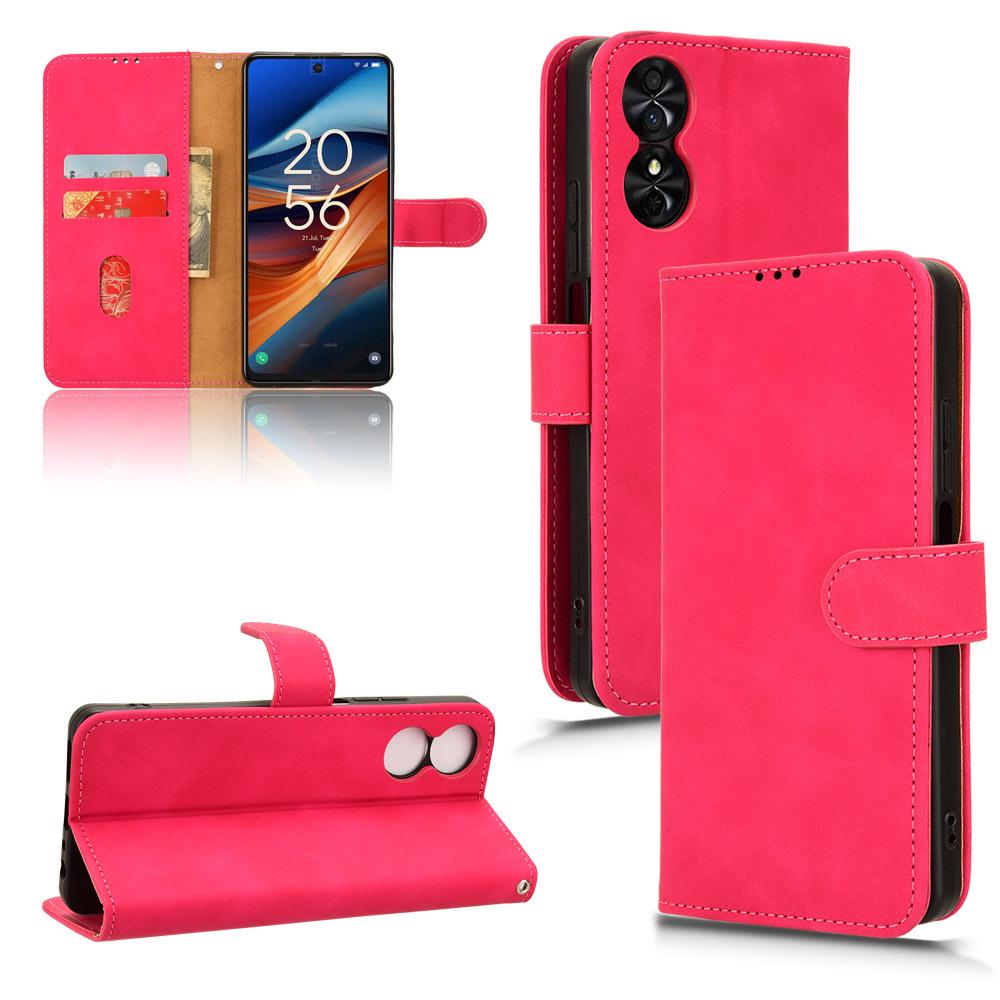 TCL 50 SE Flip Leather Phone Case with Wallet, Card Holder & Stand