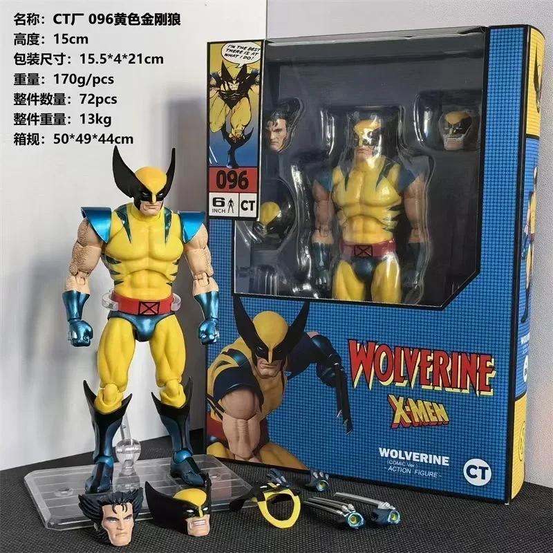 

2026 Available Now Ct Playthings MAFEX No.096 Wolverine Action Figure - X-Men POLYVINYL CHLORIDE Statue Animation Figurine Deadpool Related Miniature