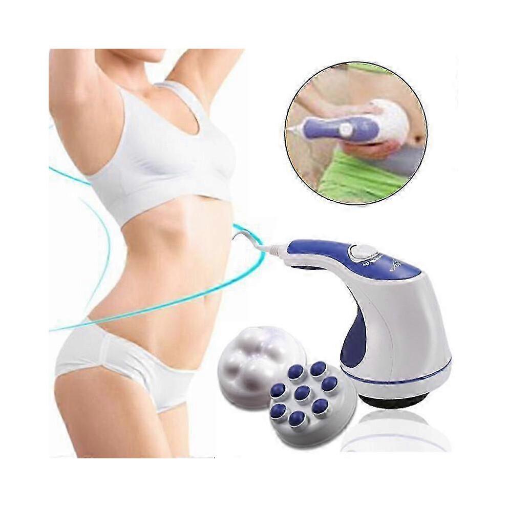 EU Plug 5 In 1 Full Relax Tone Spin Body Massager 3D Electric Full Body Slimming Massager Roller