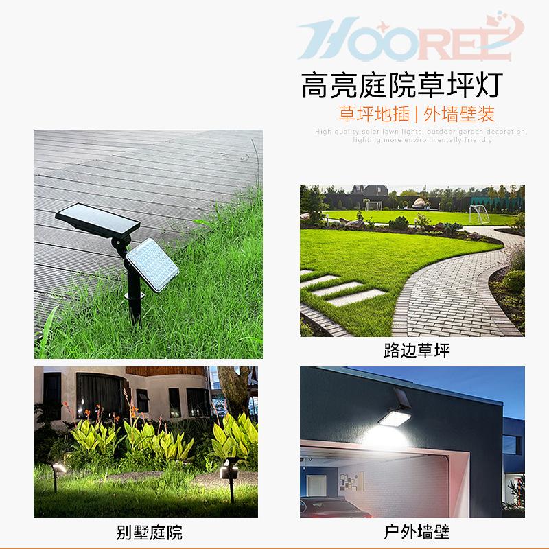 New Solar Powered Lights for Home Lighting, Wall Mounted Courtyard Lights, Outdoor Garden Lighting, Tree Landscape Decoration, Ground Mounted Lawn