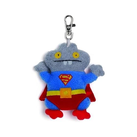 [GUND] UglyDoll Babo Superman Keychain #4042986
