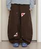 RuNaKi'Hu' Wxp082 Shiori Double Knee Balloon Pants (Brown)