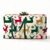Cartoon Print Christmas Tree Storage Bag Oxford Cloth Christmas Ornament Storage Bag  Ornaments