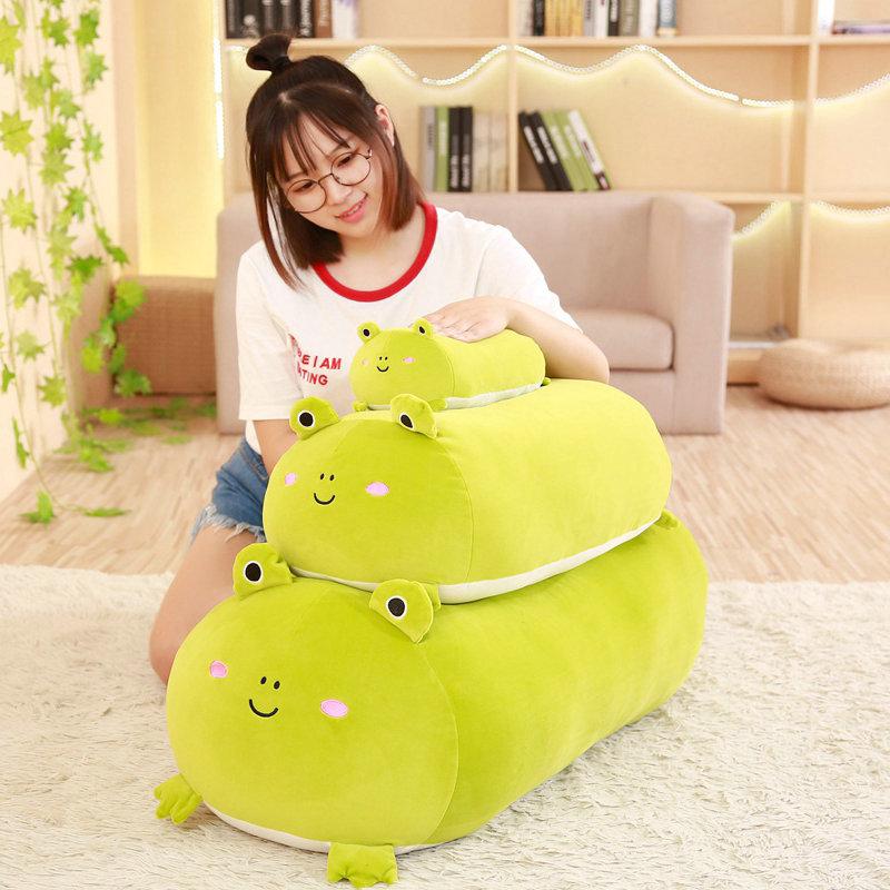 90cm Soft Animal Cartoon Corner Bio Pillow Cushion Cute Dog Cat Dinosaur Pig Unicorn Plush Toy Stuffed Lovely Kid Birthyday Gift