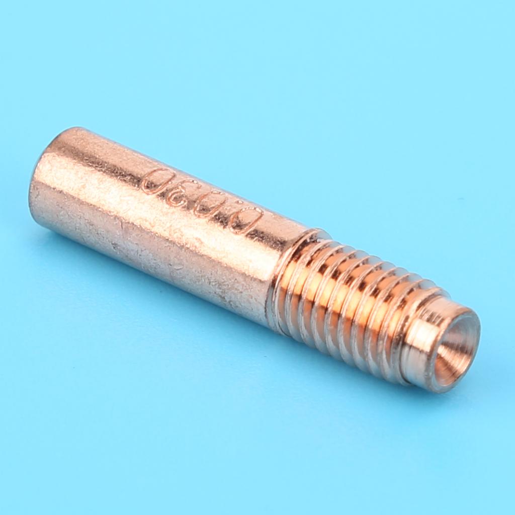 10Pcs Conductive Nozzles Copper MIG Welding Contact Tips Replacement Accessories 0.8mm