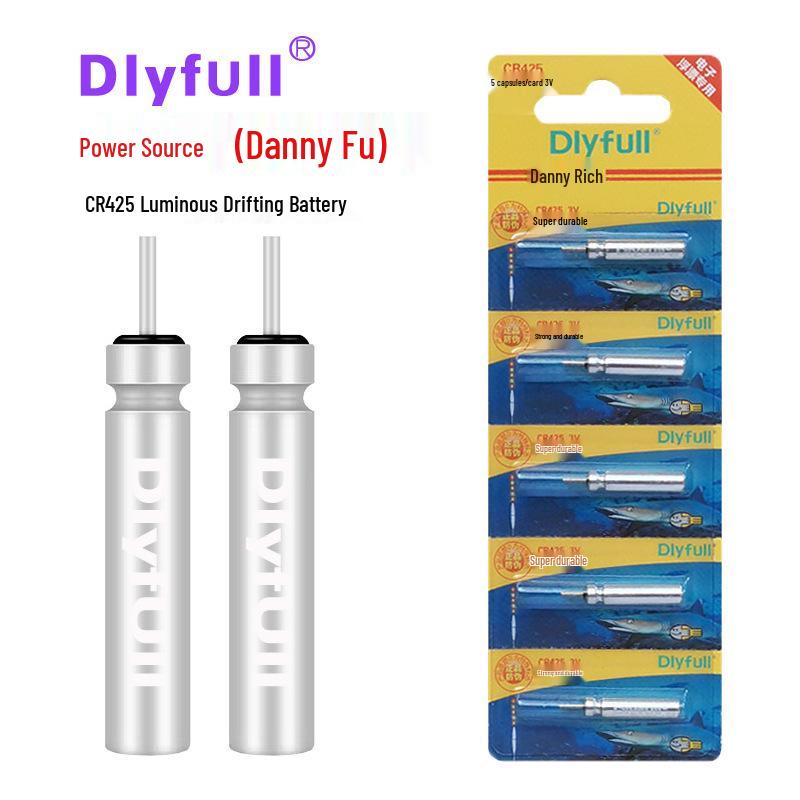 CR425 Luminous Float Battery, Super Bright for Sea Fishing Floats 5 pieces