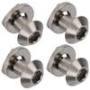 Titanium Alloy Disc Brake Bolt Nut Set for Brompton Folding Bike Modified Accessory J Type