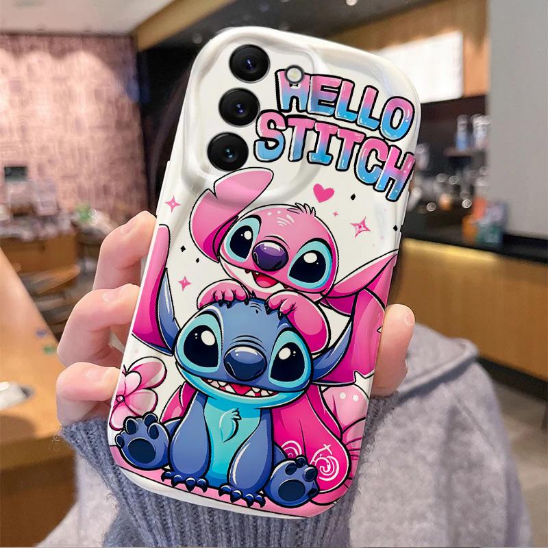 Etui na telefon Stitch Angel Baby do Huawei Honor 400 90 200 Lite X5 Plus X5B X6A X6B X7B X8B X9B X6C X7A X8A X8C Silikonowe Etui