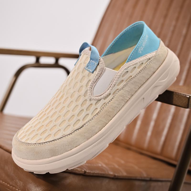 Male Comfortable Walking Shoe All-match Mens Breathable Loafers Brand Mens Slip on Footwear Classic Men Casual Driving Shoes