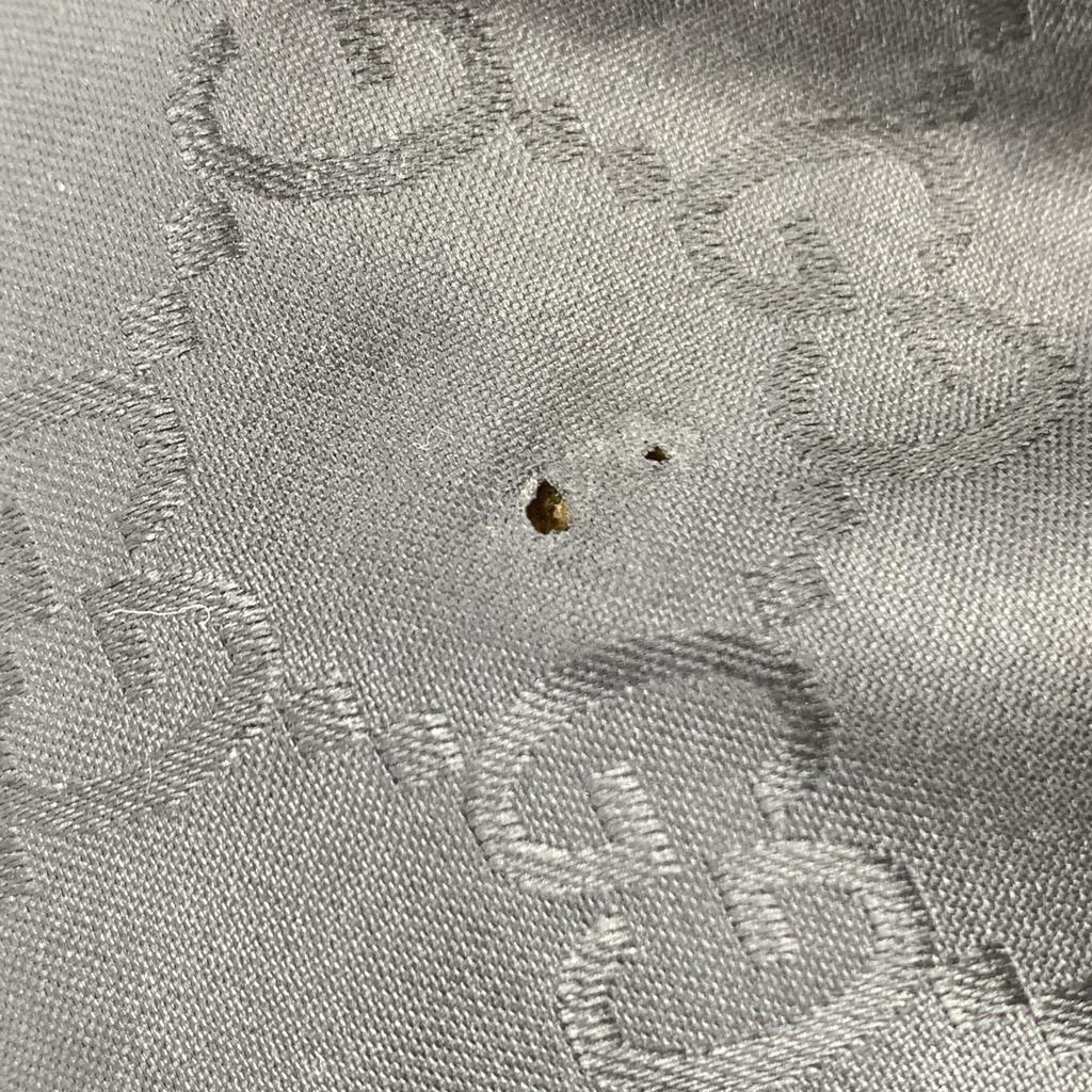 GUCCI GG Pattern Boston Bag Handbag Nylon Leather Interior Pocket Black A4 Size Men's 012 0383