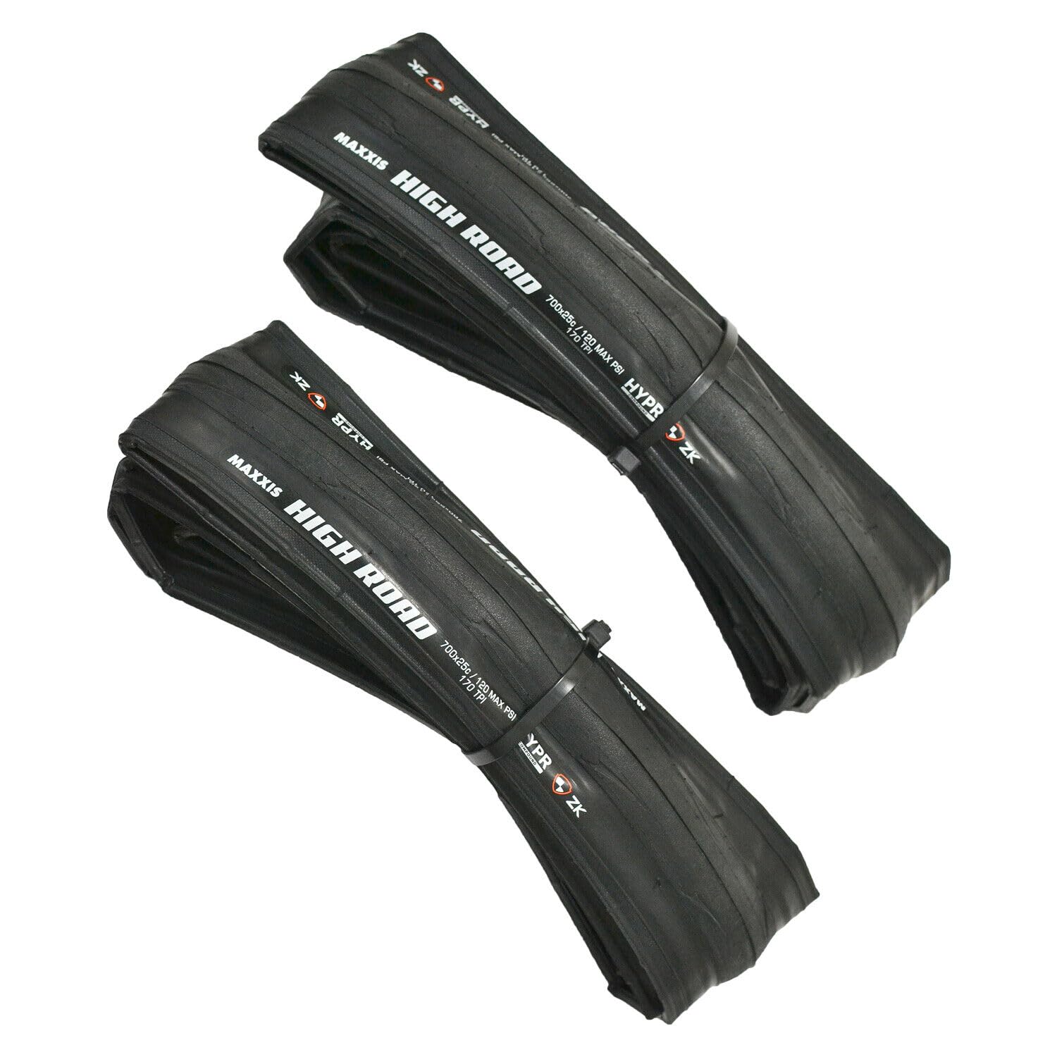 

Maxxis High Road 700 x 25C 120TPI Clincher Tire,2 Tire, TB3100