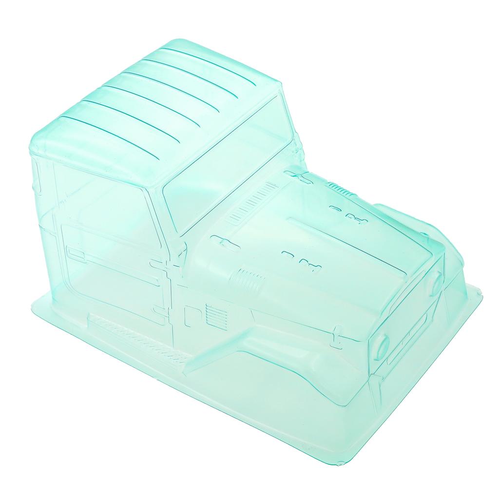 Unpainted Body Shell Cover 1 10 Remote Control Truck Cab PC Clear Body Replacement for 313 Wheelbase 90046 90047 Remote
