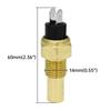 14MM/16MM Water Temp Sensor for Universal Car Boat Motorcycle Water Temperature Meter 12V/24V Signal 1600-22ohm 1/8 NPT Sender